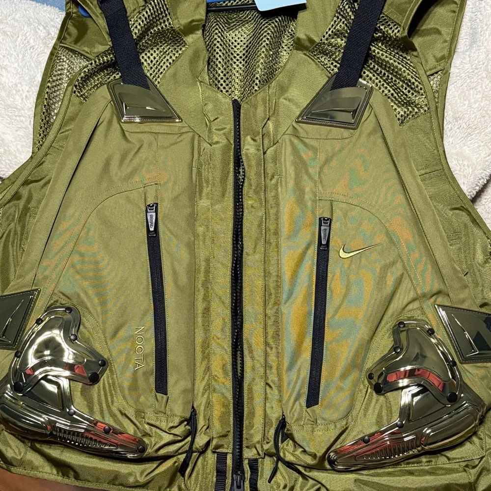Nike Nocta /Innerraum Olive Tactical Vest with panells mens xxl/xxxl - Picture 7 of 9